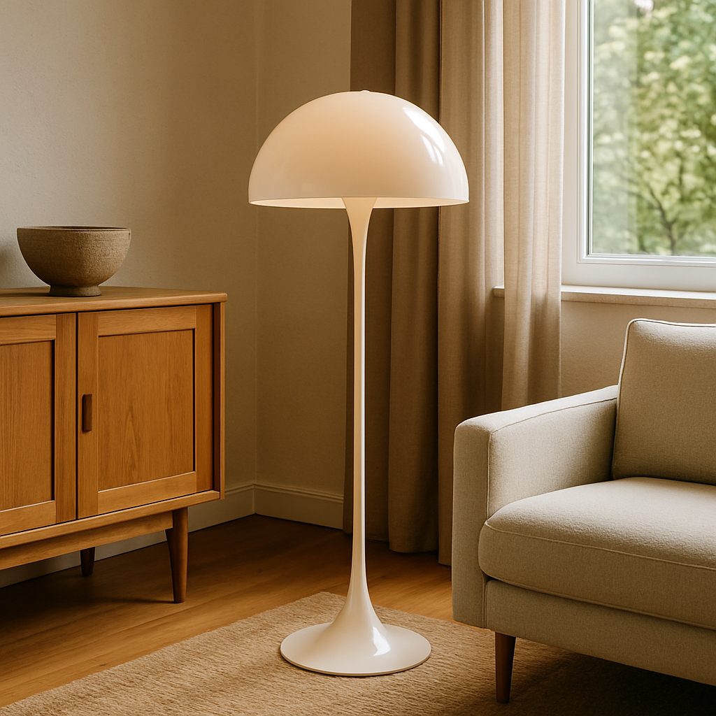 Mushroom floor lamp