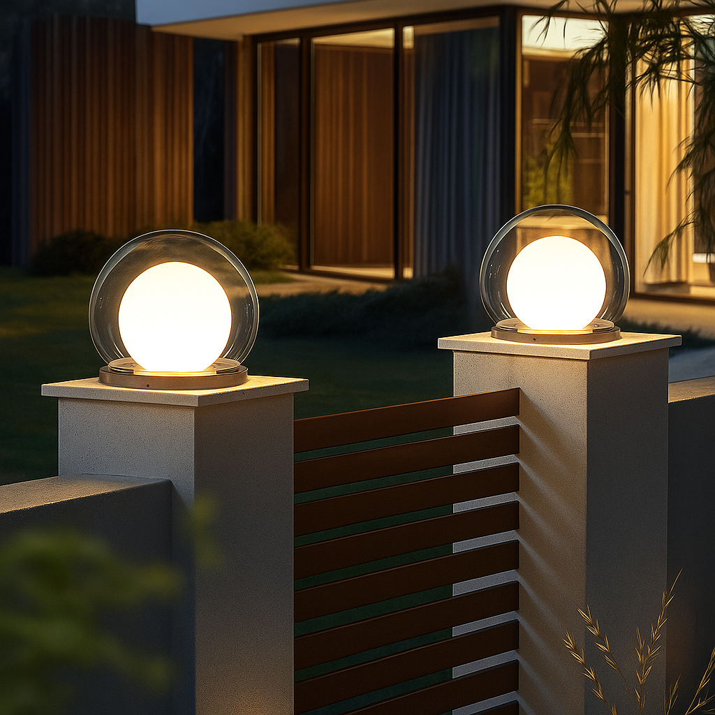 Pillar Moon Lamp