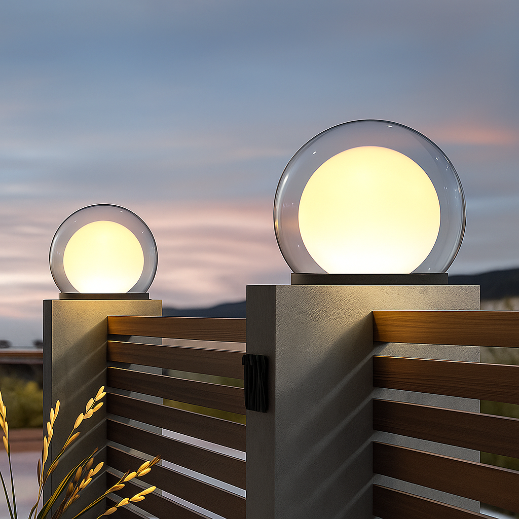 Pillar Moon Lamp