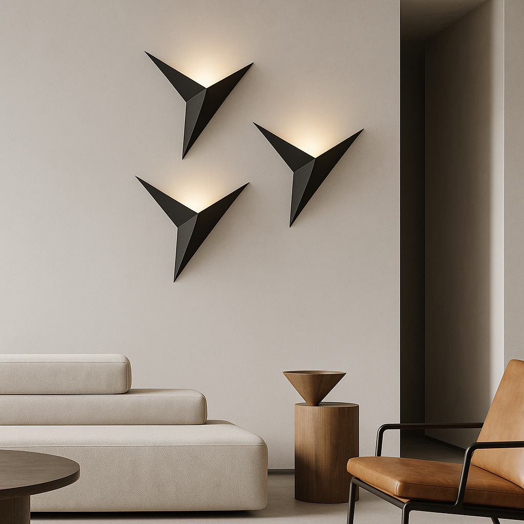 Bird wall sconce