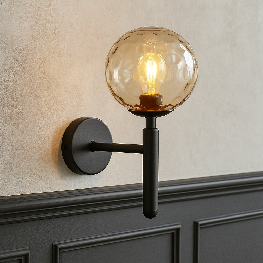 Nordic sphere wall lamp