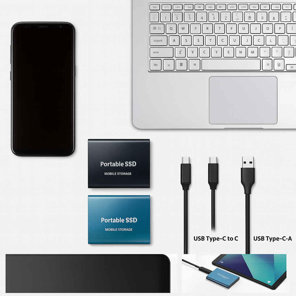 Disque dur externe FusionElite SSD rapide et design antichoc travel bottle le