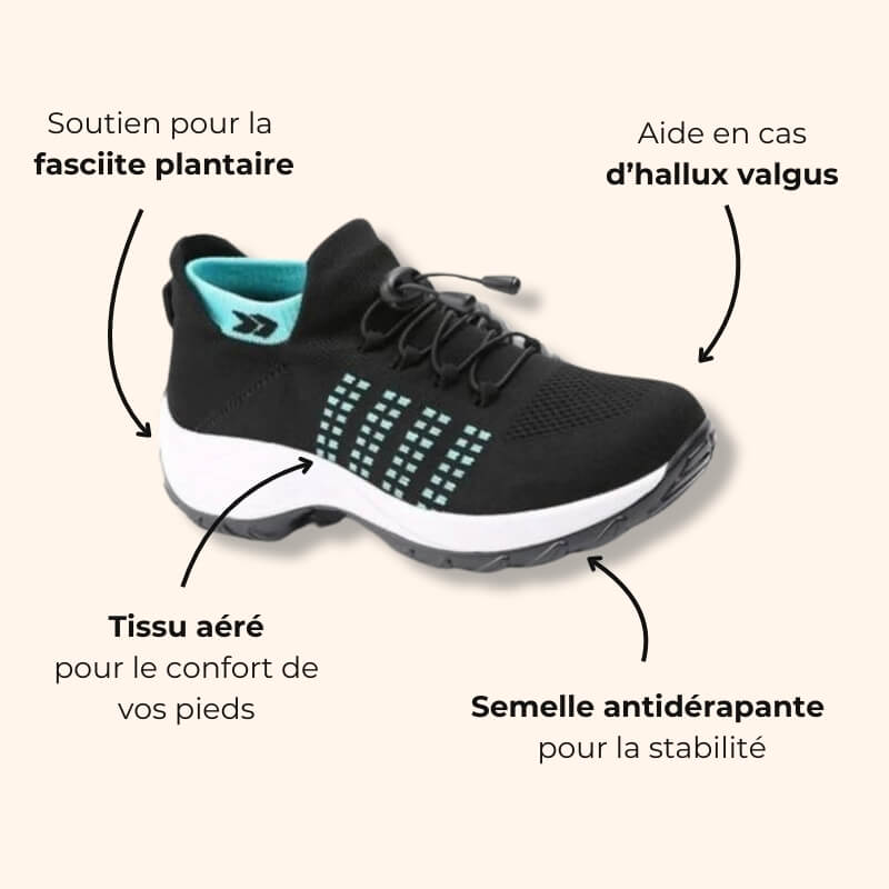 Chaussures Élégantes Ortho-Confort - Mode Féminine & Confort Quotidien travel