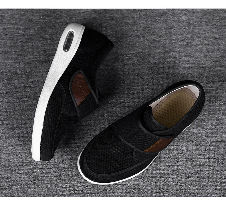 Chaussures Orthopédiques Diabétique: Confort et soulagement - Matière respirante, Soutien Arches