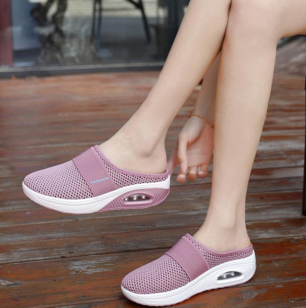 Chaussures orthopédiques diabétiques confortables et légères pour femmes avec soutien voûte plantaire