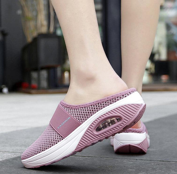 Chaussures orthopédiques diabétiques confortables et légères pour femmes avec soutien voûte plantaire