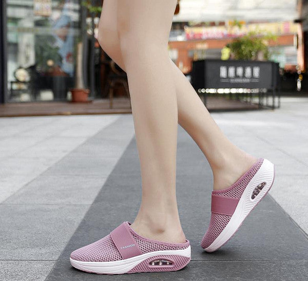 Chaussures orthopédiques diabétiques confortables et légères pour femmes avec soutien voûte plantaire