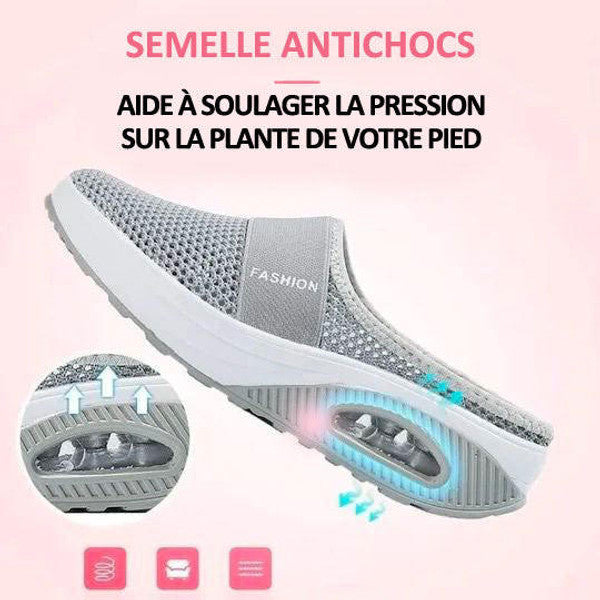 Chaussures orthopédiques diabétiques confortables et légères pour femmes avec soutien voûte plantaire