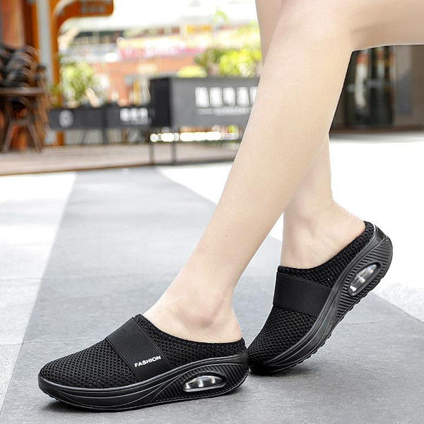 Chaussures orthopédiques diabétiques confortables et légères pour femmes avec soutien voûte plantaire
