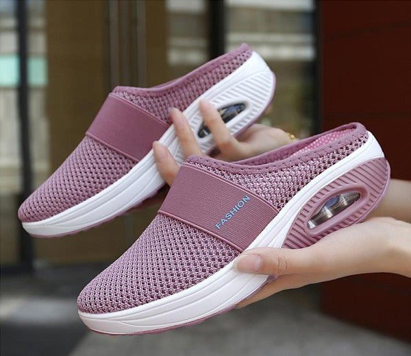 Chaussures orthopédiques diabétiques confortables et légères pour femmes avec soutien voûte plantaire