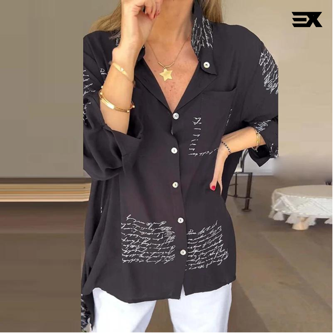 Chemise Élégante Noir - Style Décontracté et Polyvalence Mode pour une Élégance Intemporelle
