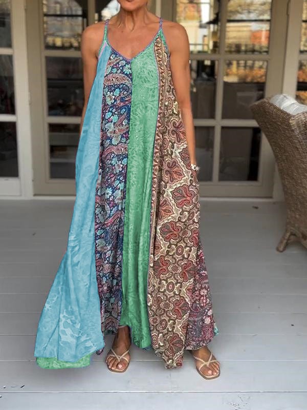 Robe décontractée à col en V en tissu doux pour un confort quotidien et une élégance intemporelle