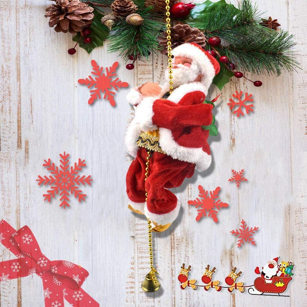 Père Noël Grimpant Escaladant - Décorations Festives uniques travel bottle le