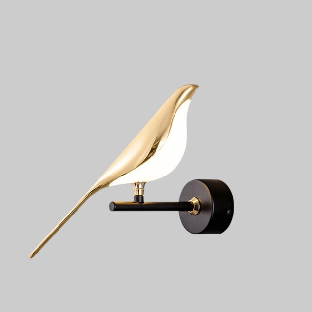 MrBird's Modern Bird-Shaped Wall Applique