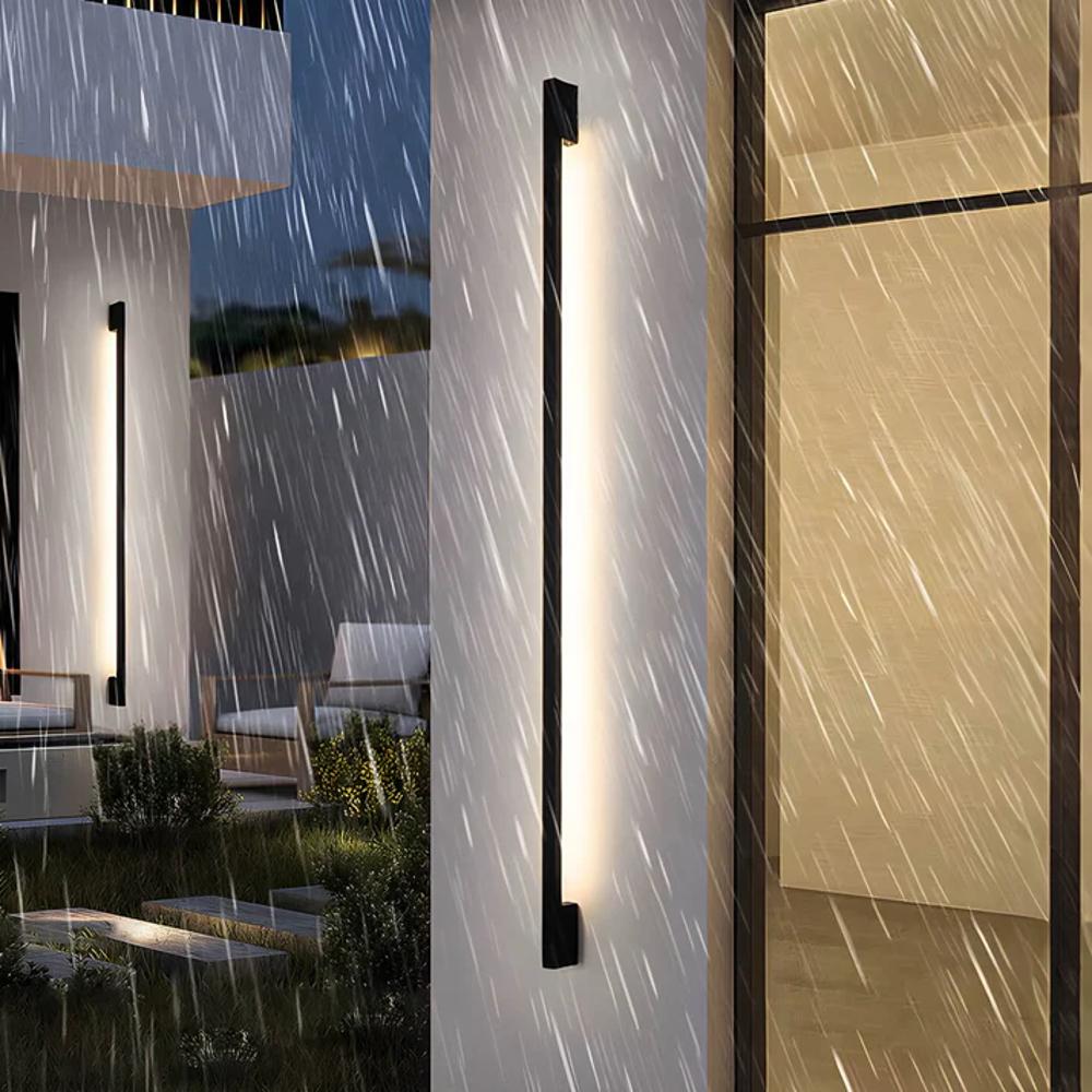 Dorka Outdoor Pillar Wall Light