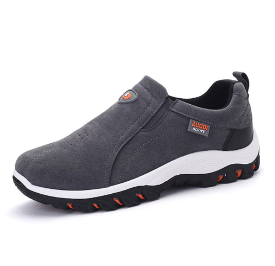 Chaussures de randonnée orthopédiques avancées pour hommes - Confort orthopédique et soutien voûte plantaire