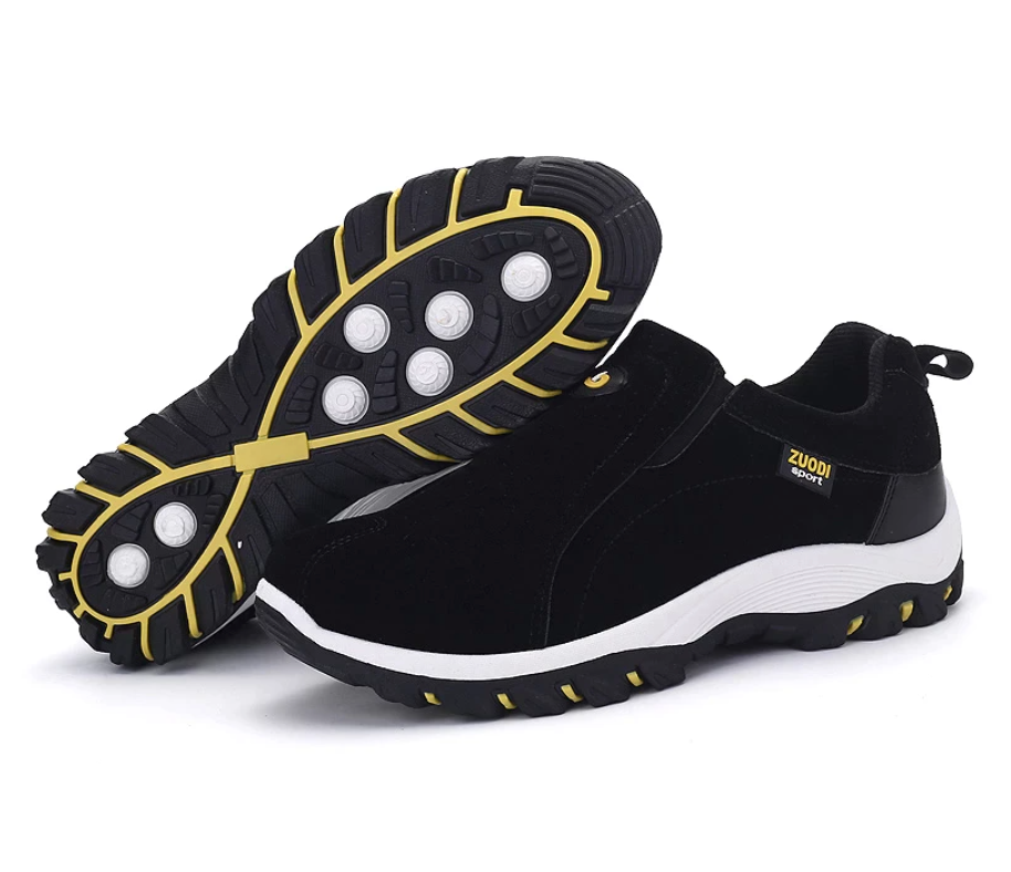 Chaussures de randonnée orthopédiques avancées pour hommes - Confort orthopédique et soutien voûte plantaire