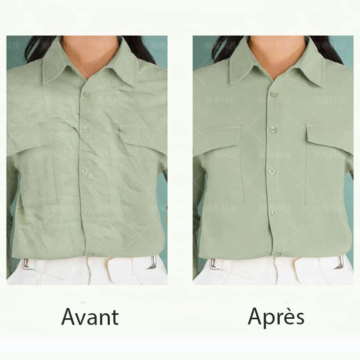 Défroisseur Vapeur Portable Utilisation Quotidienne Vêtements Impeccables tra