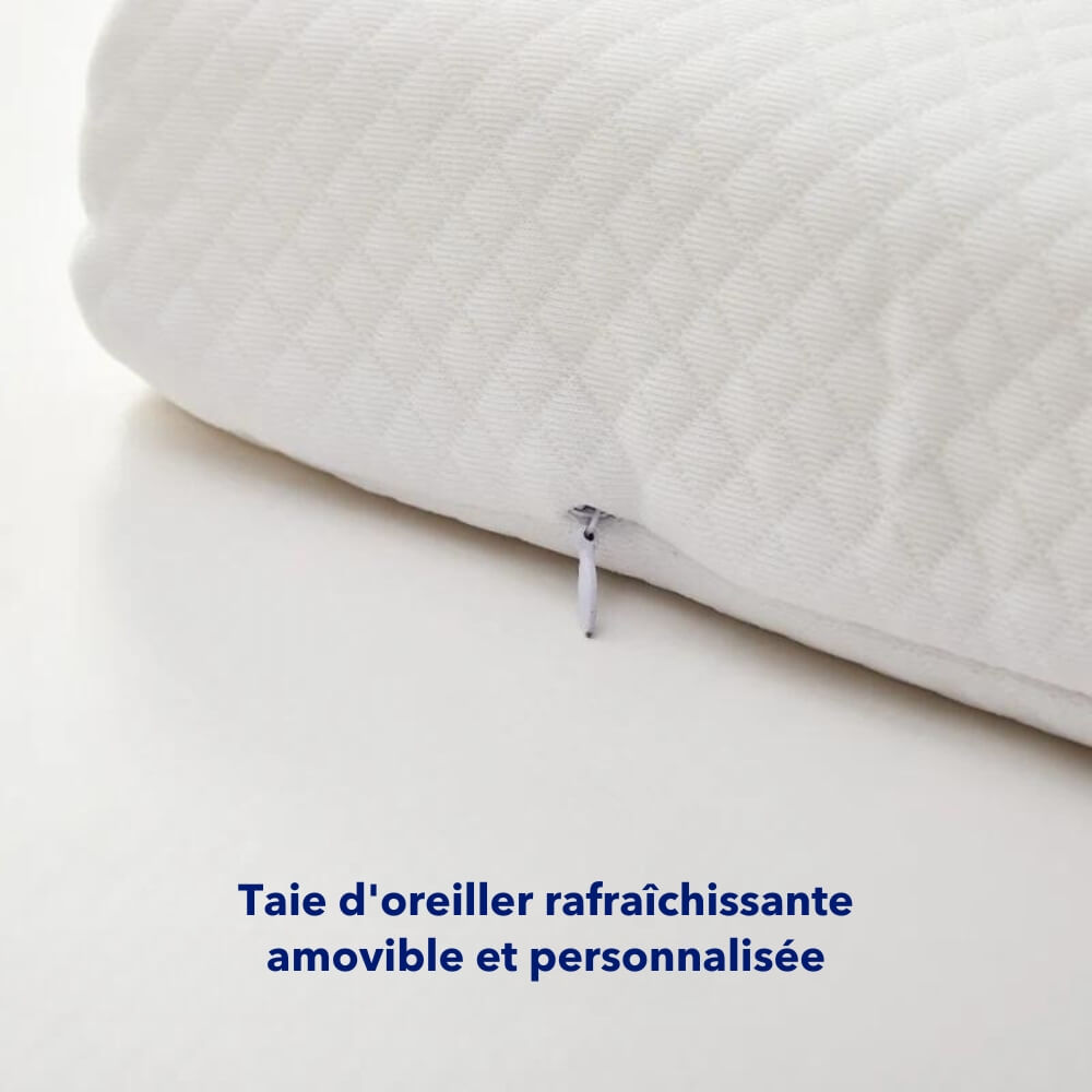 Oreiller Ergonomique DreamEase - Améliore la Qualité de Votre Sommeil travel