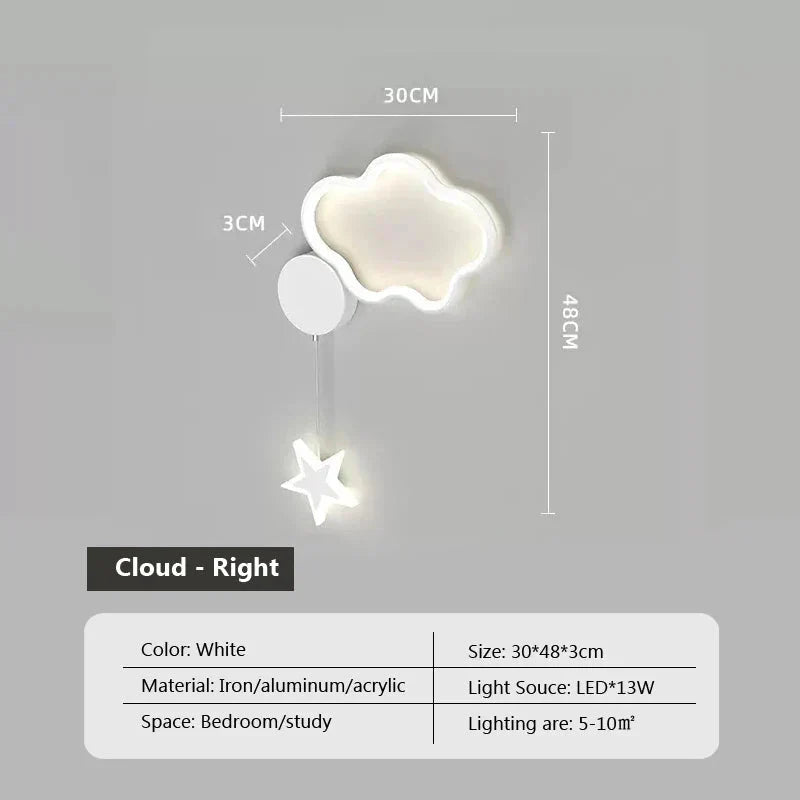 Lampe Murale Nuage Étoile Lune - Décoration Chambre Enfant travel bottle leak