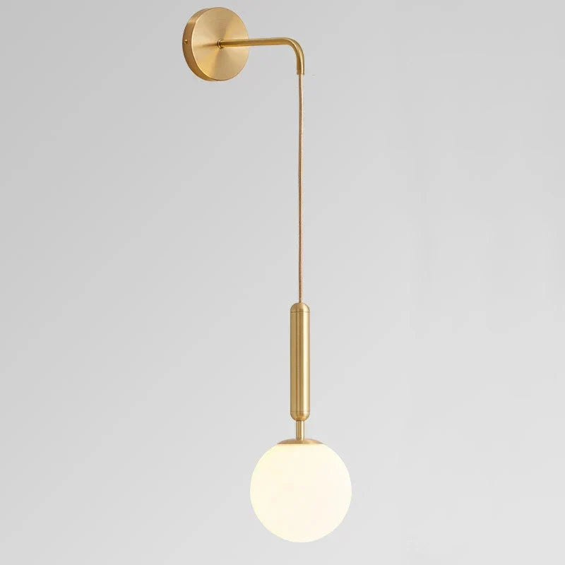 Applique Murale en Verre Moderne ÉclipseGlass - Lampe LED Douce pour une Ambiance Apaisante