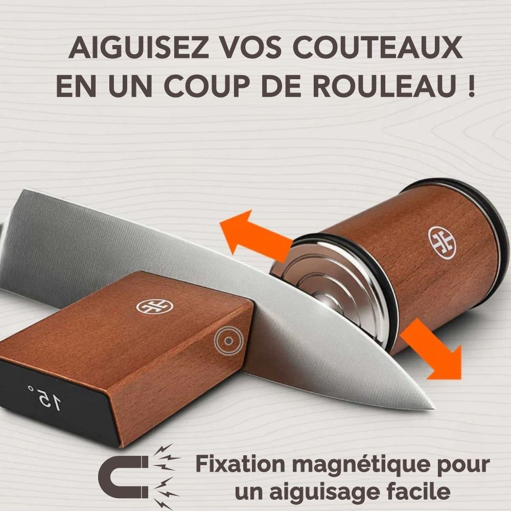 Aiguiseur de Couteaux à Diamant offrant un tranchant parfait travel bottle le