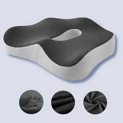 Coussin Ergonomique Assise Relaxante Confort Longue Durée Douleurs Dorsales t