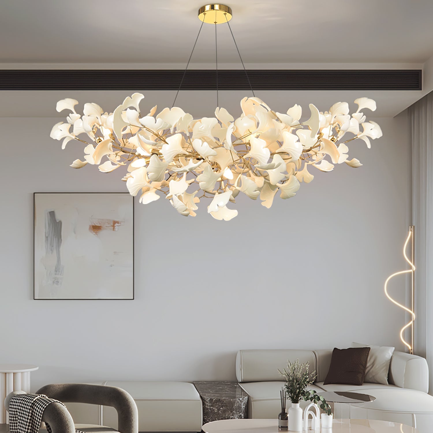 Ginkgo Chandelier