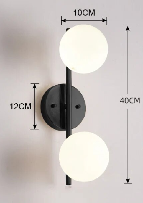 Applique Murale LED Métal Rouge - Éclairage Intérieur Moderne et Lumineux tra
