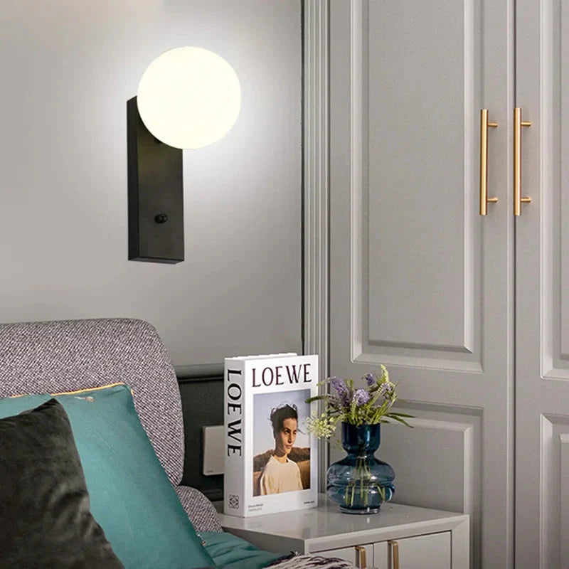 Applique Murale LED Métal Vert - Éclairage Intérieur Moderne et Lumineux trav