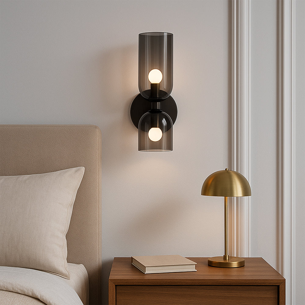 Creative glass wall lamp