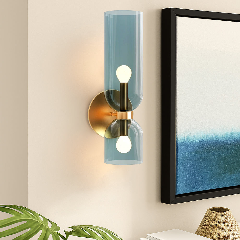 Creative glass wall lamp
