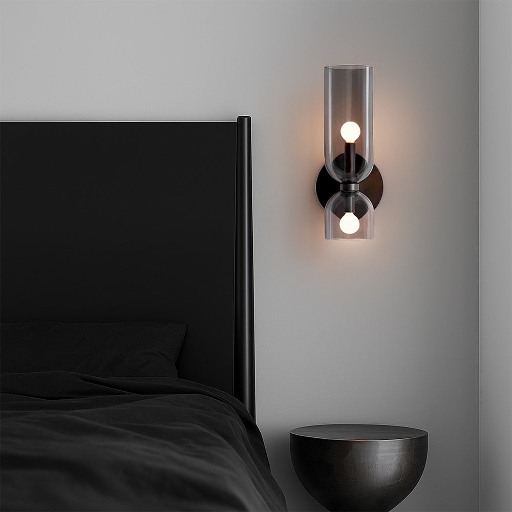 Creative glass wall lamp