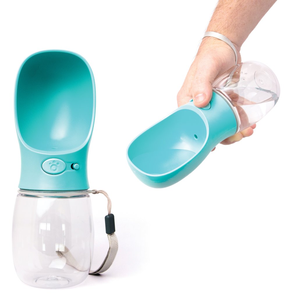 Gourde Portable pour Chien - Hydratation Facile et Sécuritaire en Voyage trav