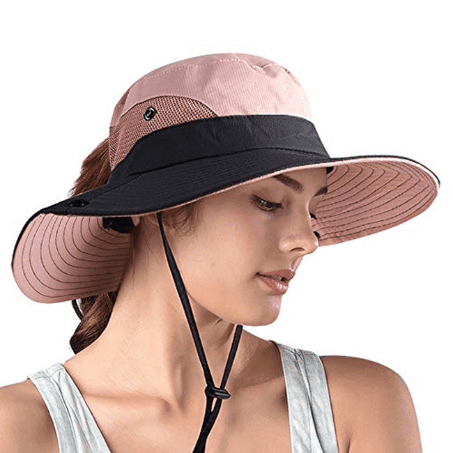 Chapeau Anti UV N° - Style Cowboy Élégant et Pratique, Protection Soleil trav