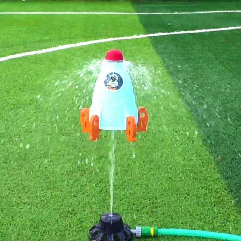 Jouets Rocket Sprinkler - Fusée à Eau Extérieur Offrant Sécurité aux Enfants dog