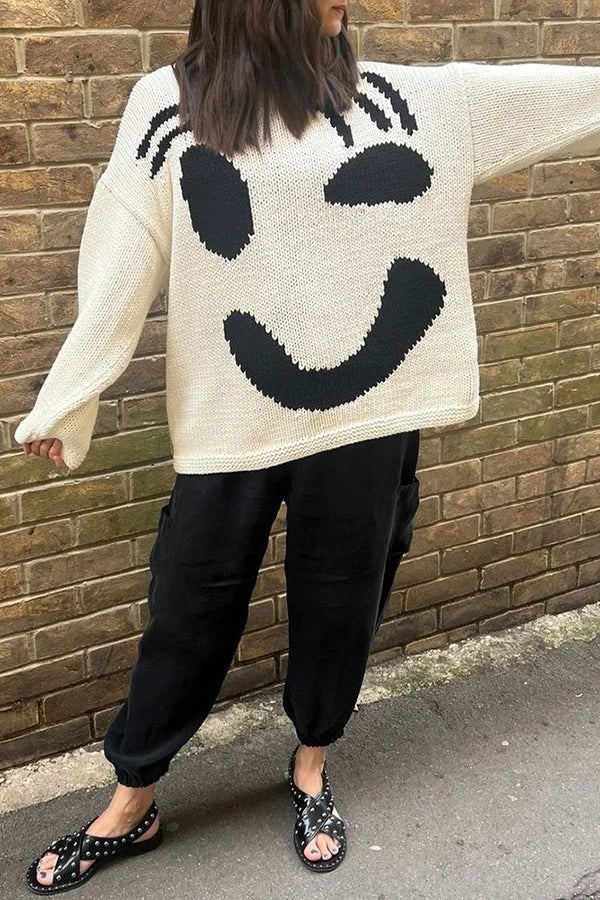 Pull tricoté éthique Kayla en coton coloré pour un style unique et responsable do