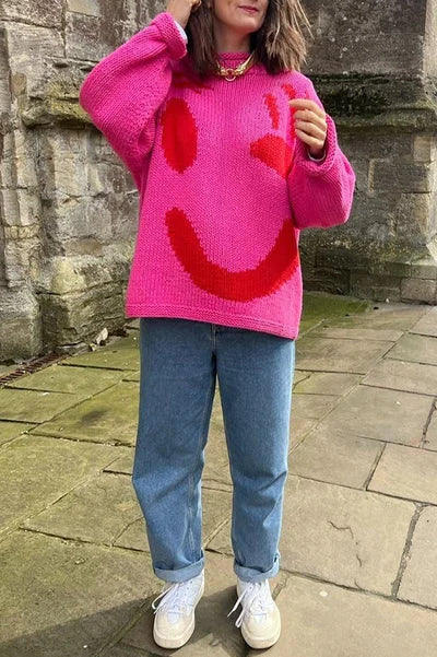 Pull tricoté éthique Kayla en coton coloré pour un style unique et responsable do