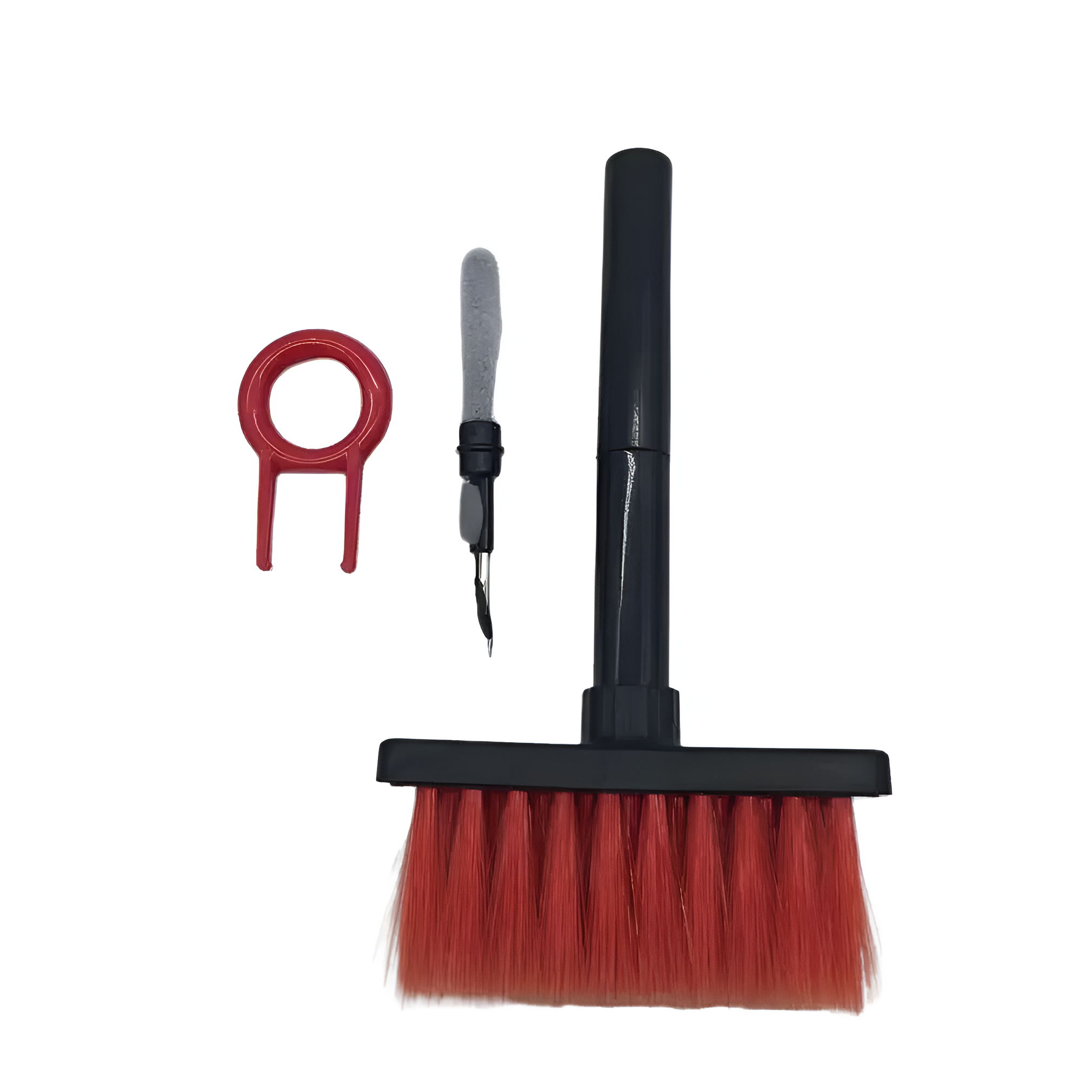 Vibrant Red Scrub and Brush Set for Keyboards by Juiil travel bottle leak-pro