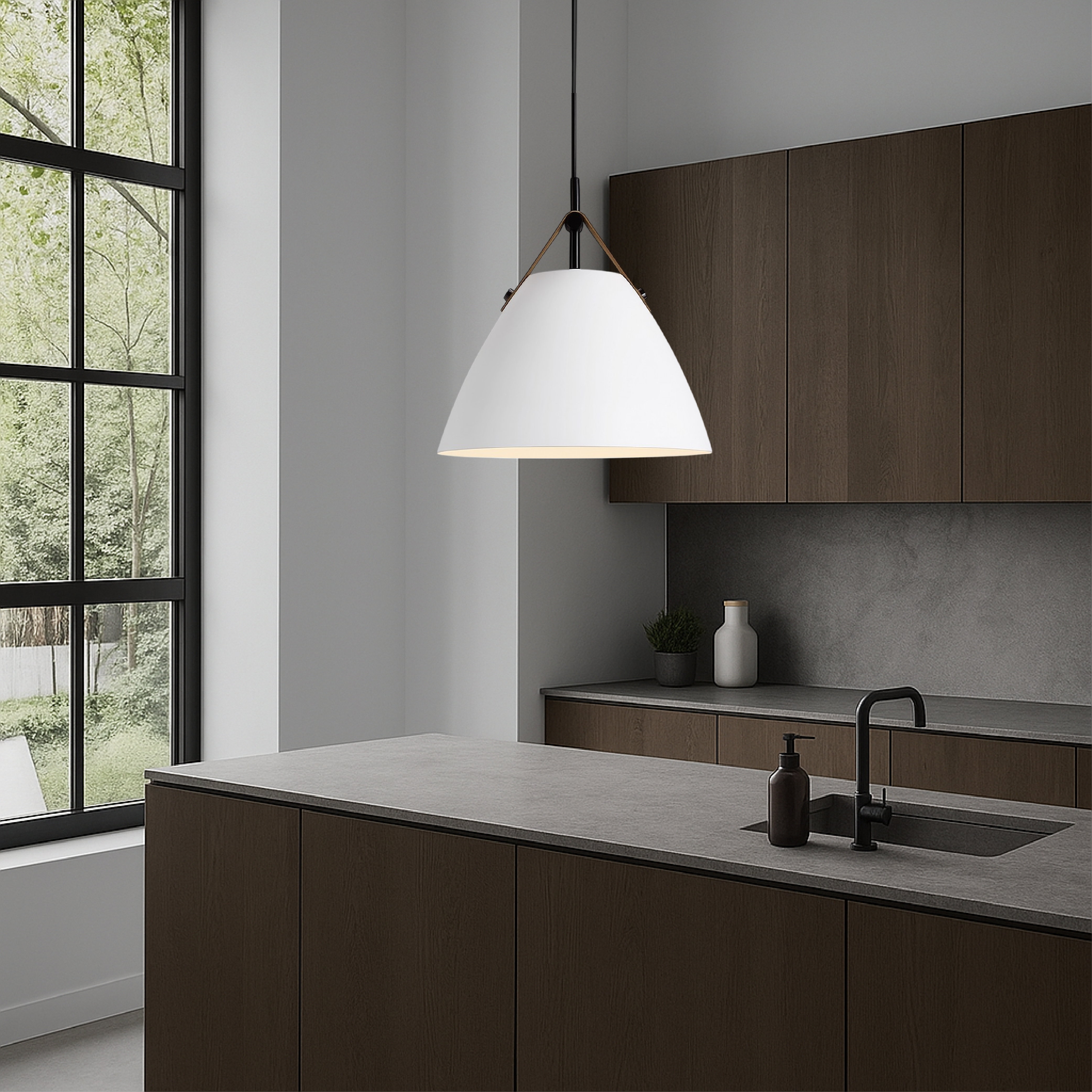 Colorful Scandinavian pendant lamp