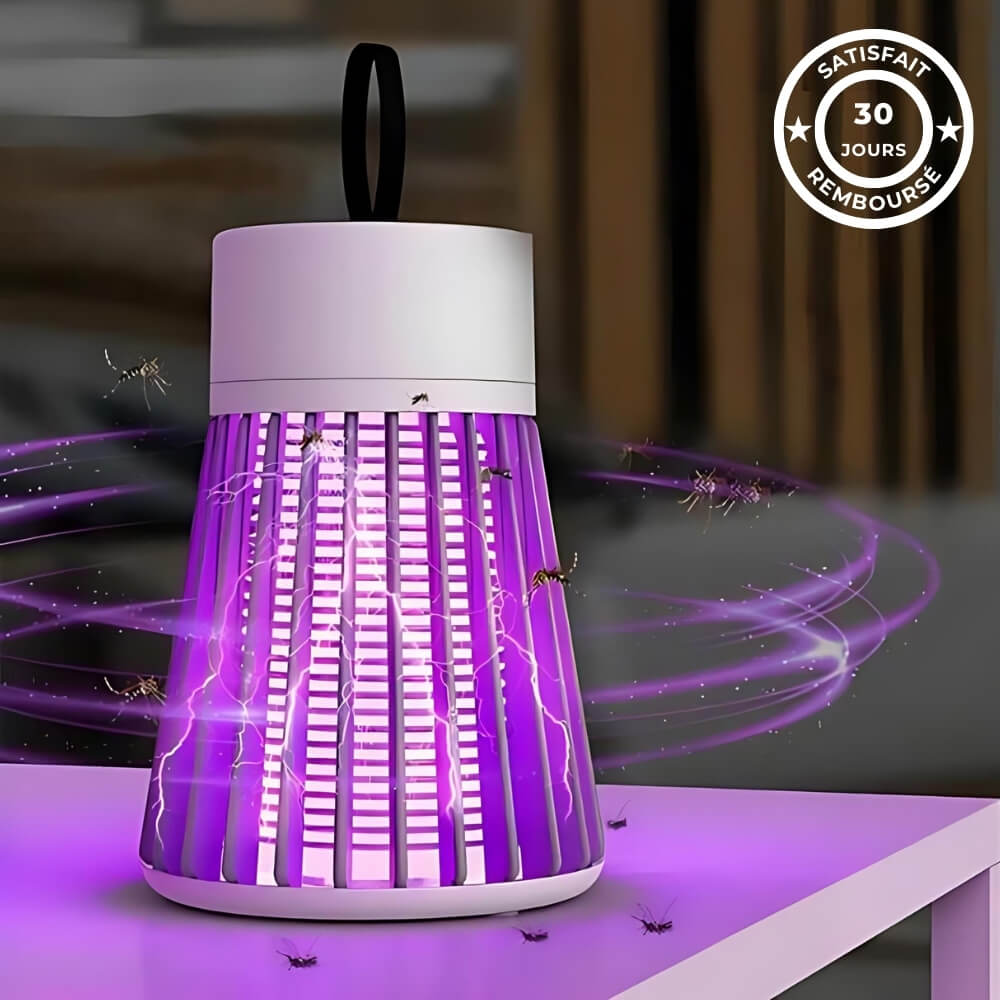 Lampe Anti-Moustiques Intérieur & Extérieur Longue Durée de Vie Technologie UV do