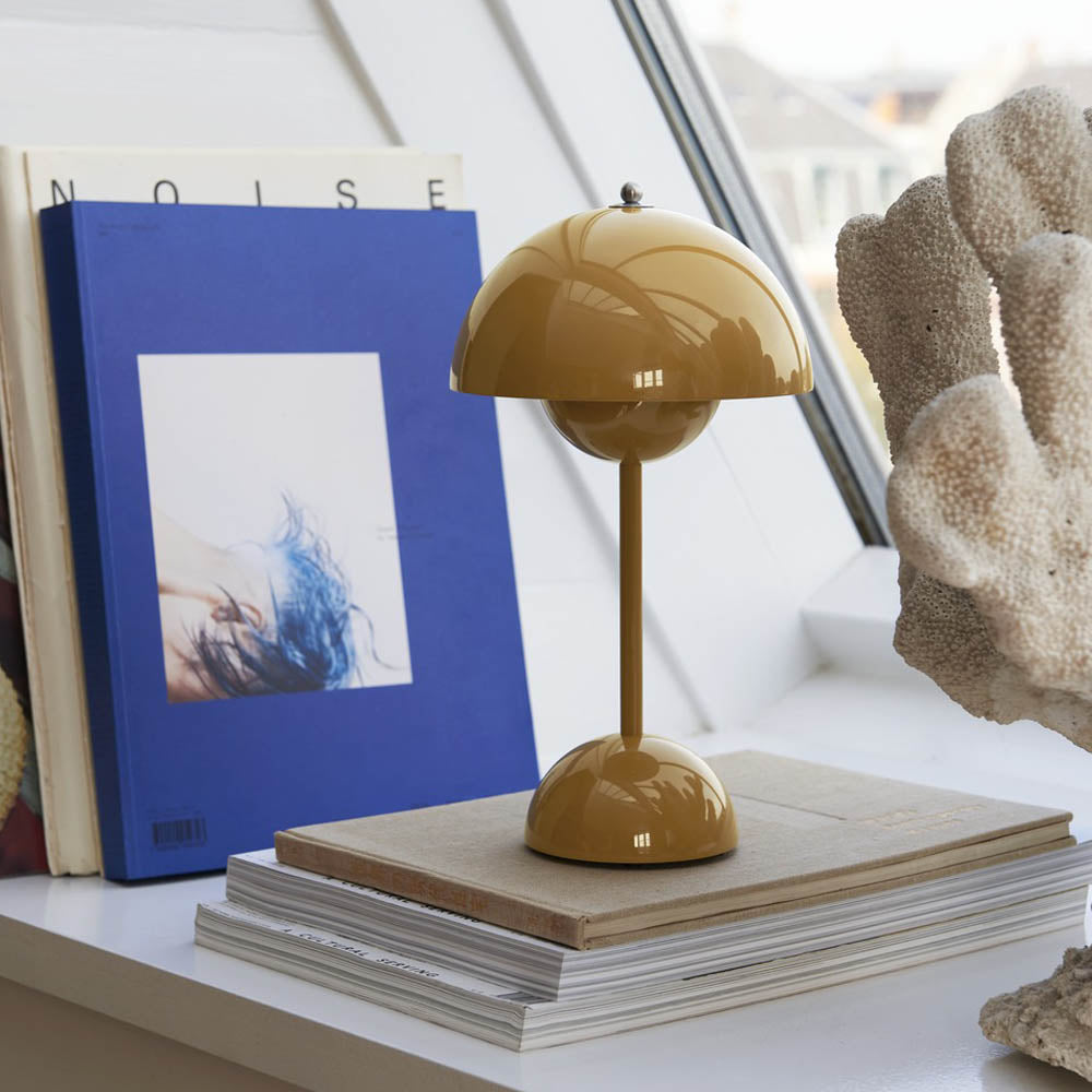 Lampe de Chevet Sans Fil - Flowerpot | Installation Facile et Pratique travel