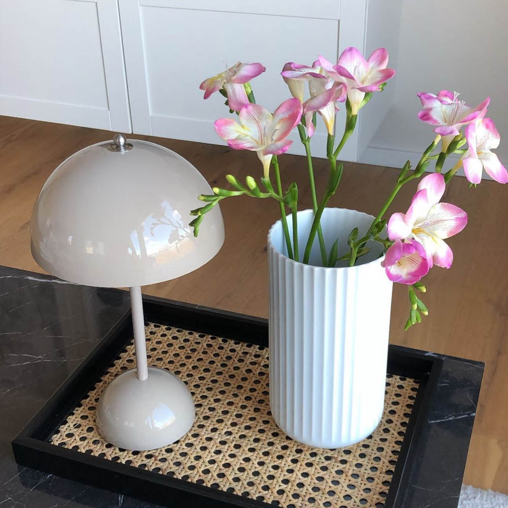 Lampe de Chevet Sans Fil - Flowerpot | Accessoire de Bureau Design Minimaliste do