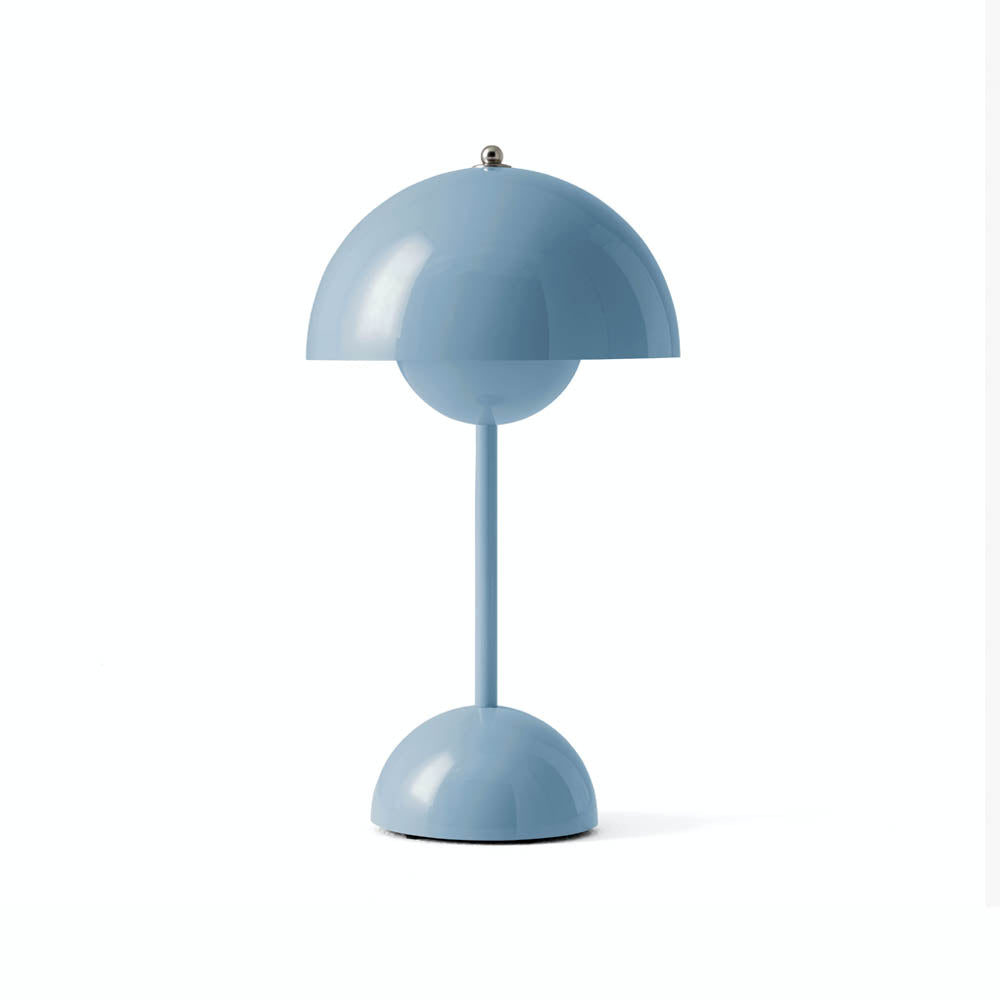 Lampe de Chevet Sans Fil - Flowerpot Bleu Light | Éclairage Moderne et Apaisant d