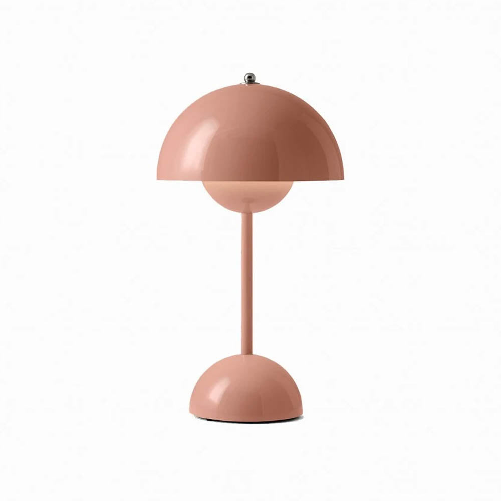Lampe de Chevet Sans Fil - Flowerpot Rose | Luminaire Coloré pour une Ambiance Douce