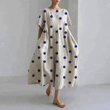 Robe décontractée et élégante à imprimé floral en LX- pour un confort élégant dog