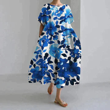 Robe décontractée et élégante à imprimé floral en LX- pour un style moderne et féminin