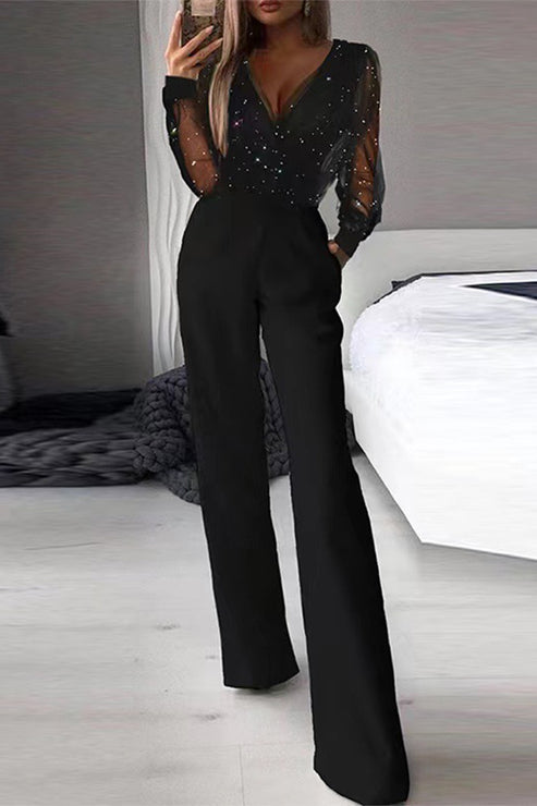 Combinaison femme noire moderne et sexy Laura - Confort et élégance travel bo