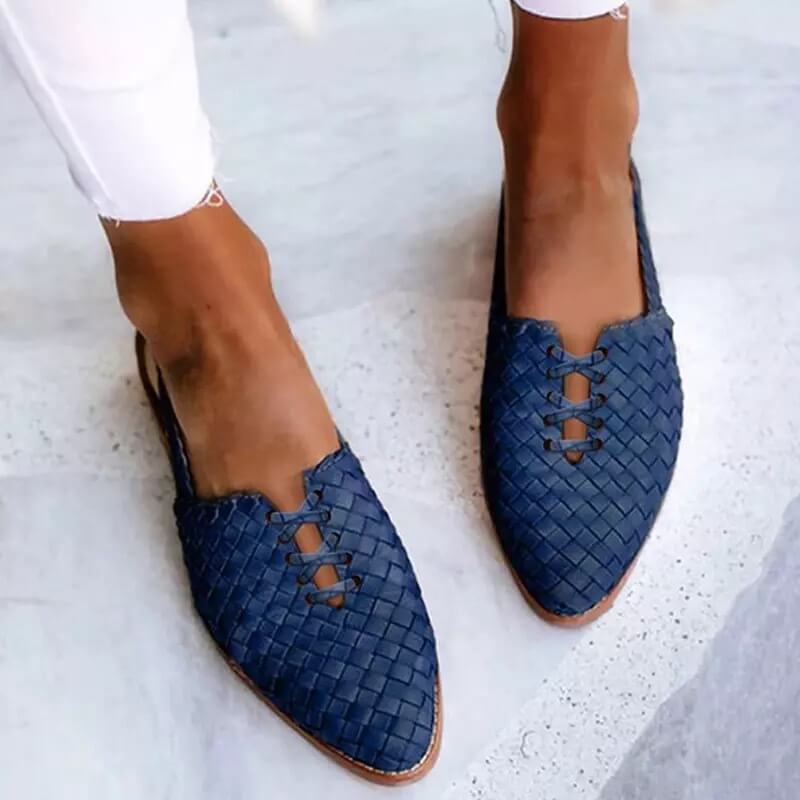 Chaussures pantoufles pour femmes modernes Bleu légères et élégantes travel b