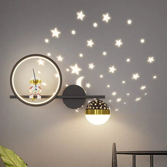 Applique murale LittleBeam pour enfants avec installation facile travel bottl